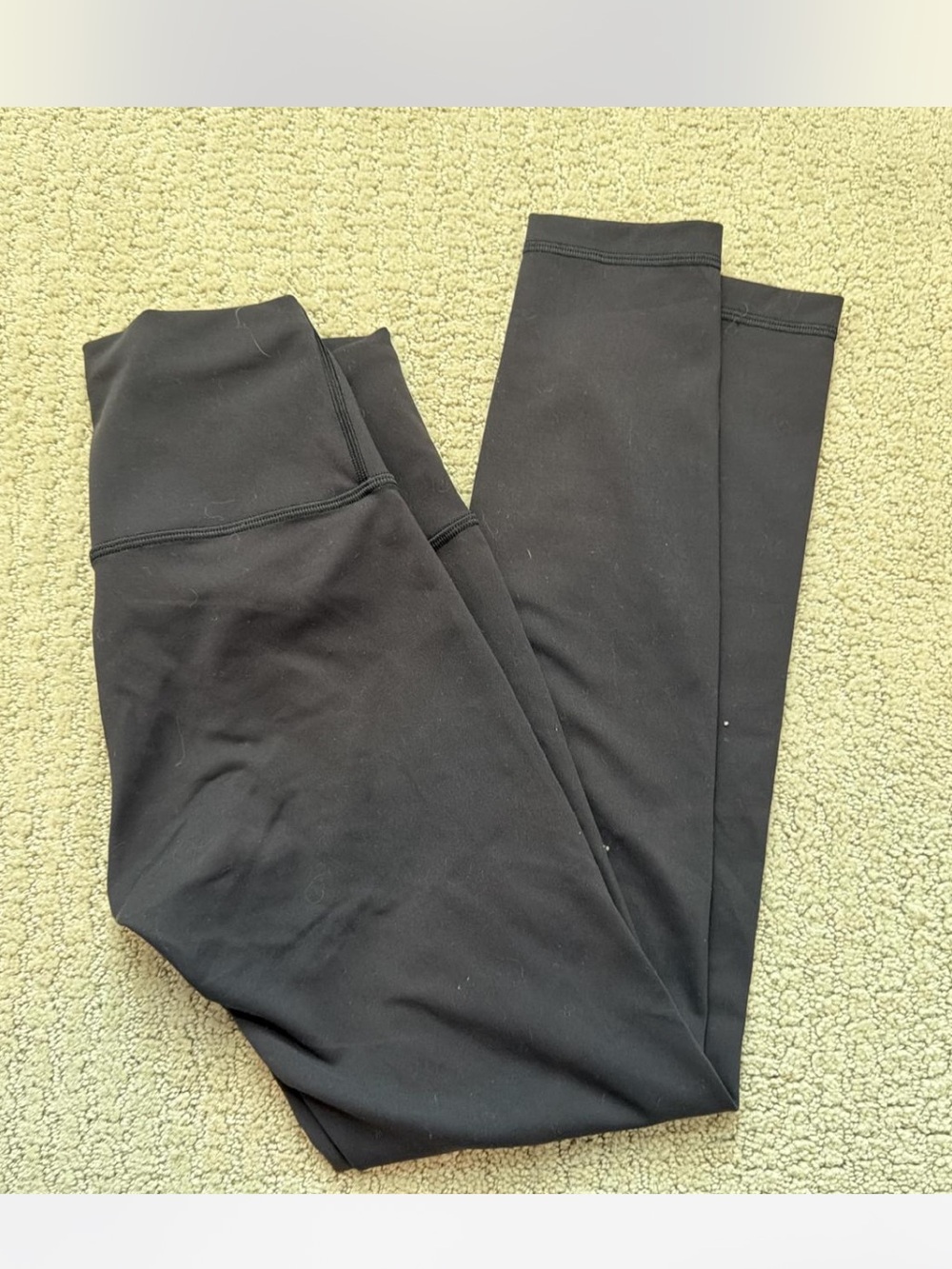 Black High-Rise Active Leggings